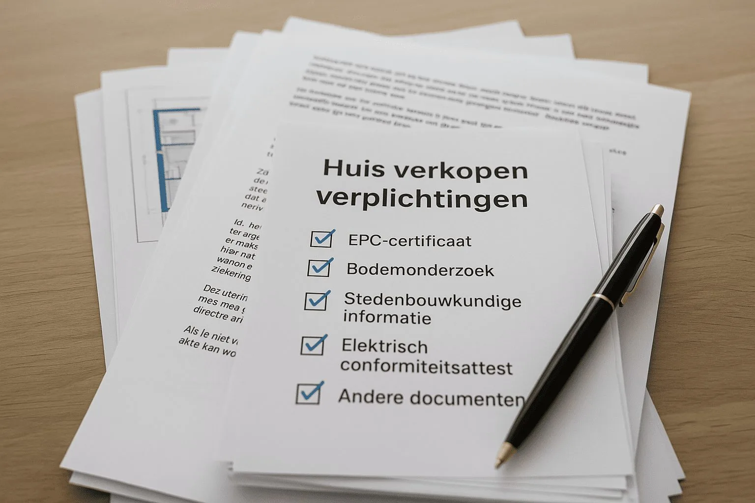 Verplichtingen bij woningverkoop